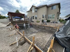 pool construction