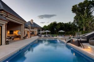 high-end pool design